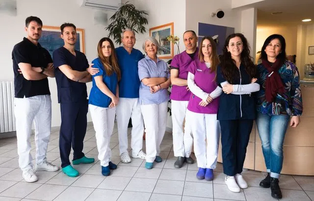 L'equipe dello Studio odontoiatrico Montemezzo-Lugli